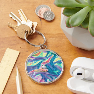 Holographic Aesthetic Keychain