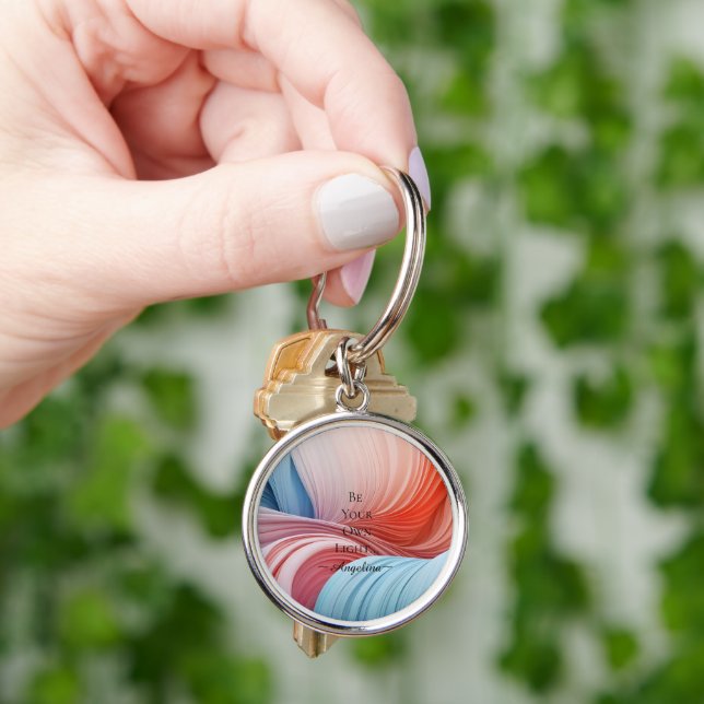 Holographic Aesthetic Keychain (Hand)