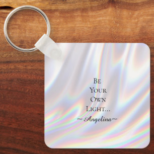 Holographic Aesthetic Keychain