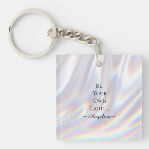 Holographic Aesthetic Keychain