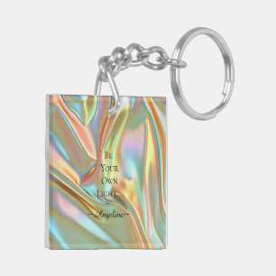 Holographic Aesthetic Keychain