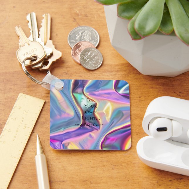 Holographic Aesthetic Keychain (Desk)