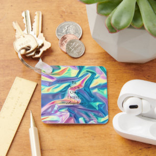 Holographic Aesthetic Keychain