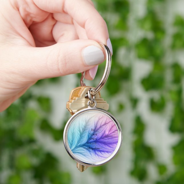 Holographic Aesthetic Keychain (Hand)