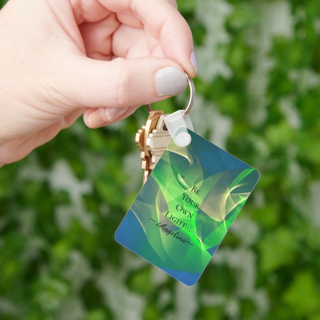 Holographic Aesthetic Keychain (Hand)