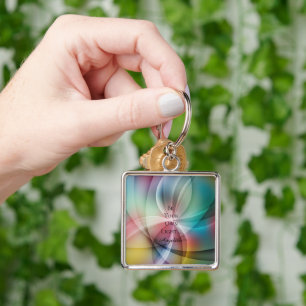 Holographic Aesthetic Keychain