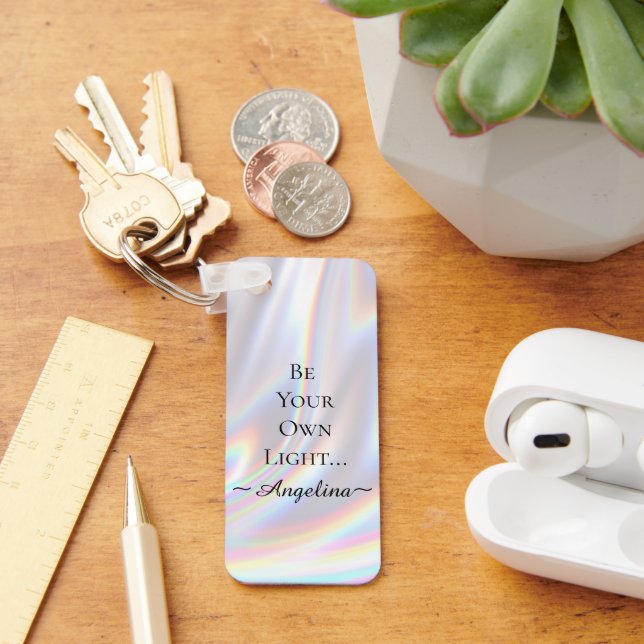 Holographic Aesthetic Keychain (Desk)