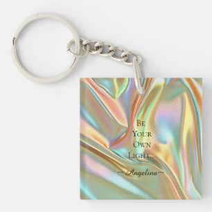 Holographic Aesthetic Keychain