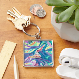 Holographic Aesthetic Keychain