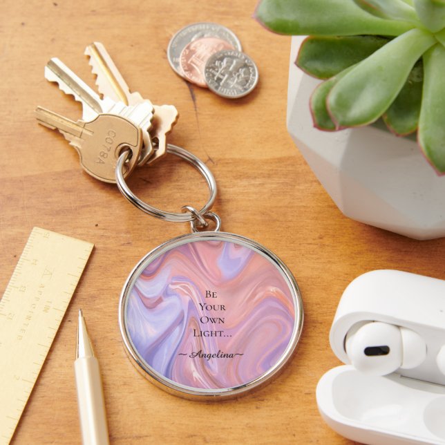 Holographic Aesthetic Keychain (Desk)