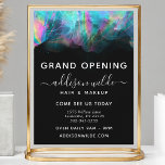 Holographic Alcohol Ink Grand Opening Business Flyer<br><div class="desc">Holographic Alcohol Ink Grand Opening Business Flyer. Perfect for a beauty salon,  hair stylist,  makeup artist,  or cosmetologist.</div>