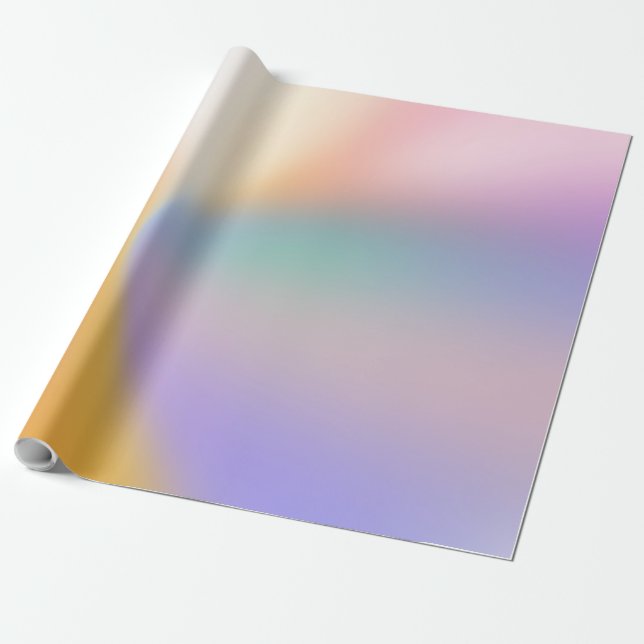 Holographic Background 36 Wrapping Paper (Unrolled)