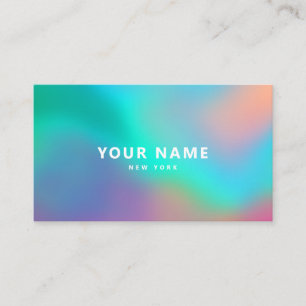 Holographic Business Card