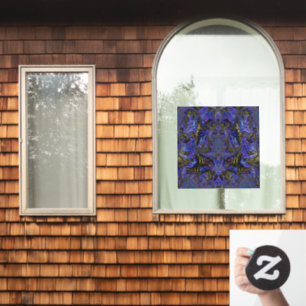 Holographic Butterfly Wings Fractal Suncatcher Window Cling