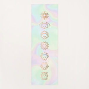 Holographic Chakras Reiki Practitioner Yoga Mat