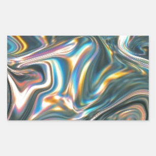 Holographic Chrome Sticker