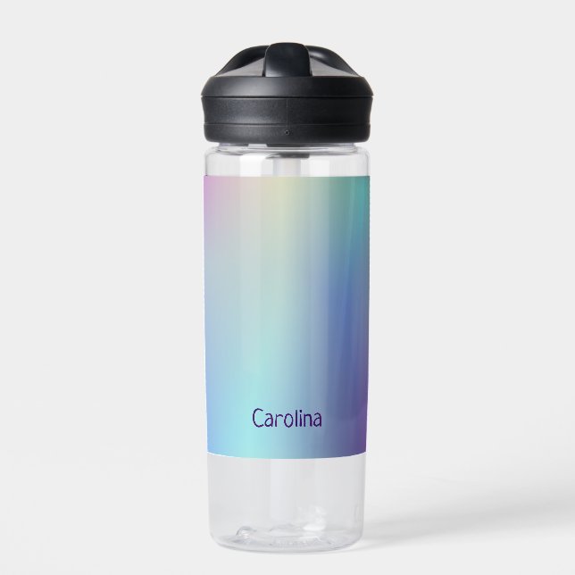 holographic  effect  water bottle (Front)