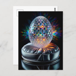 Holographic Fabergé Egg, Postcrossing Postcard
