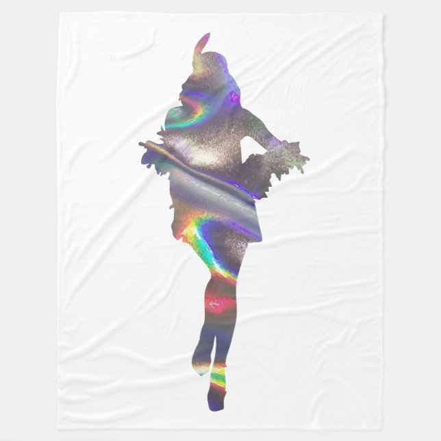 holographic flapper blanket (Front)