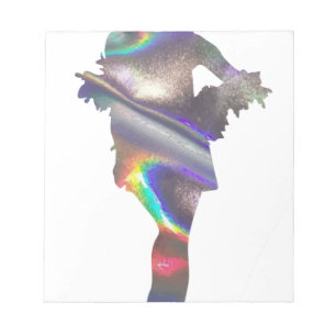 holographic flapper notepad