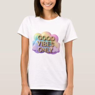 Holographic Good Vibes T-Shirt