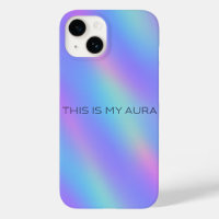 Holographic Gradient Aesthetic iPhone Case