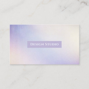 Holographic Gradient Business Card