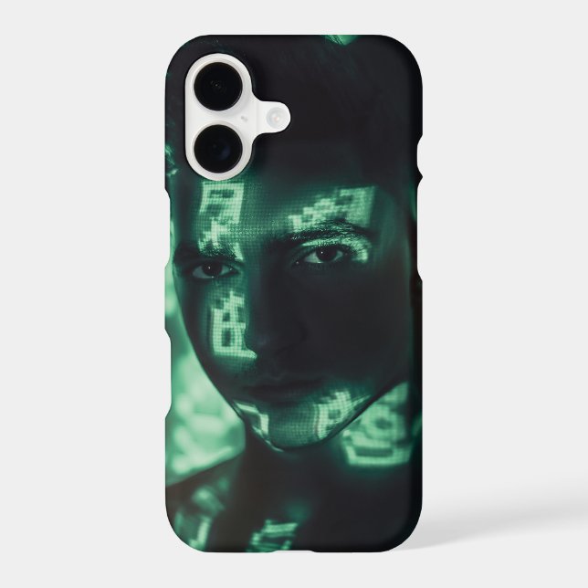 Holographic Halloween iPhone 17 Case with Spooky D (Verso)