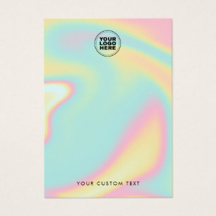 Holographic Modern Earring Display Card