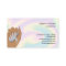 holographic nail salon woman hand nails technician