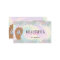 holographic nail salon woman hand nails technician