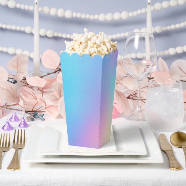 Holographic Pastel Dream Favor Box (Wedding)