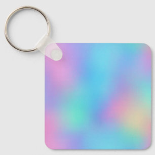 Holographic Pastel Dream Keychain