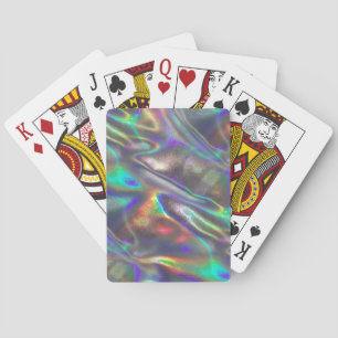 holographic playing cards