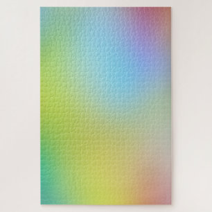 Holographic Rainbow Bokeh Blur Colourful Gradient Jigsaw Puzzle
