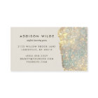 Holographic Signature Script Modern Glam Glitter