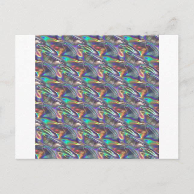 holographic silver postcard (Front)
