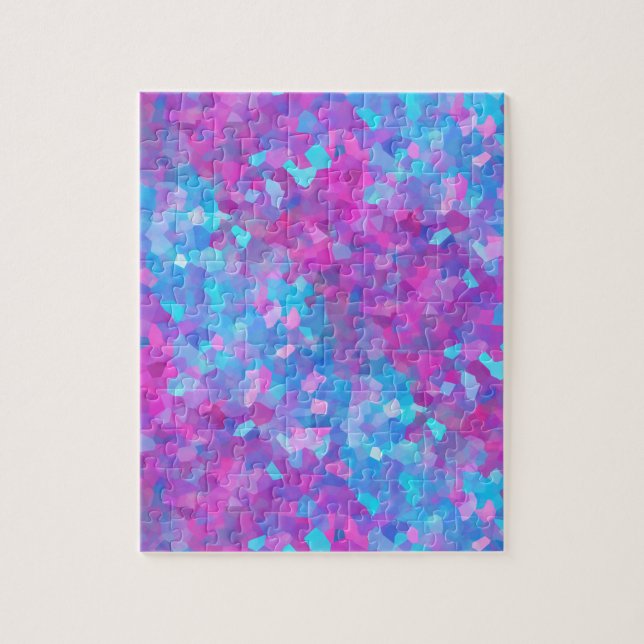 Holographic Sparkles Pattern Jigsaw Puzzle (Vertical)