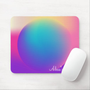 Holographic Sphere Mouse Pad
