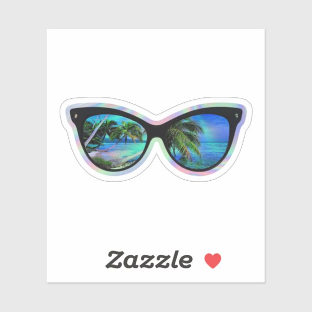 Holographic sunglasses (Sheet)