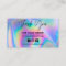 Holographic Thank You Trendy Salon