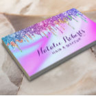 Holographic Unicorn Glitter Drips Beauty Salon