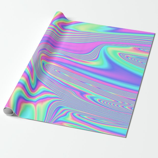 Holographic Wrapping Paper (Unrolled)