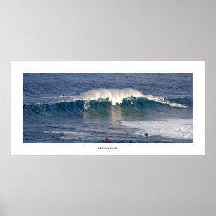 Holohi'a Peahi . surf photo poster . see descrip.
