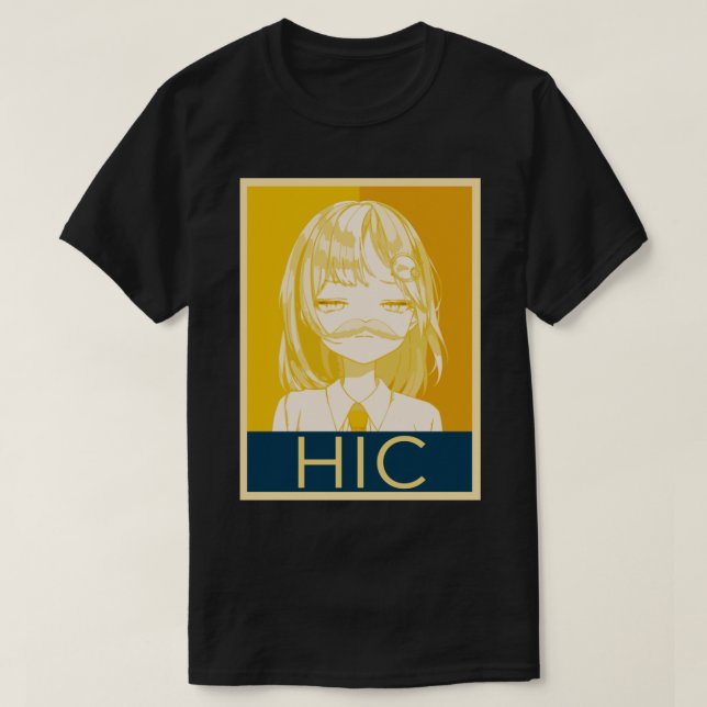 Hololive Amelia Watson Hic ized   T-Shirt (Design Front)