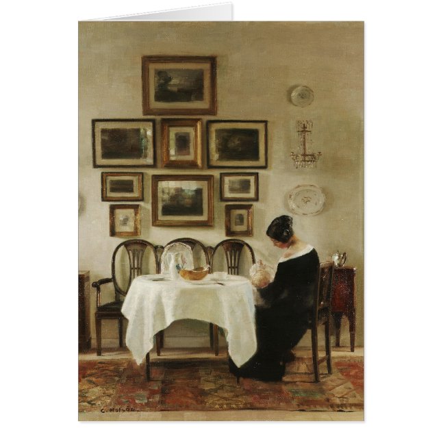 Holsøe Mère et enfant dans une salle à manger CC04 (Devant)