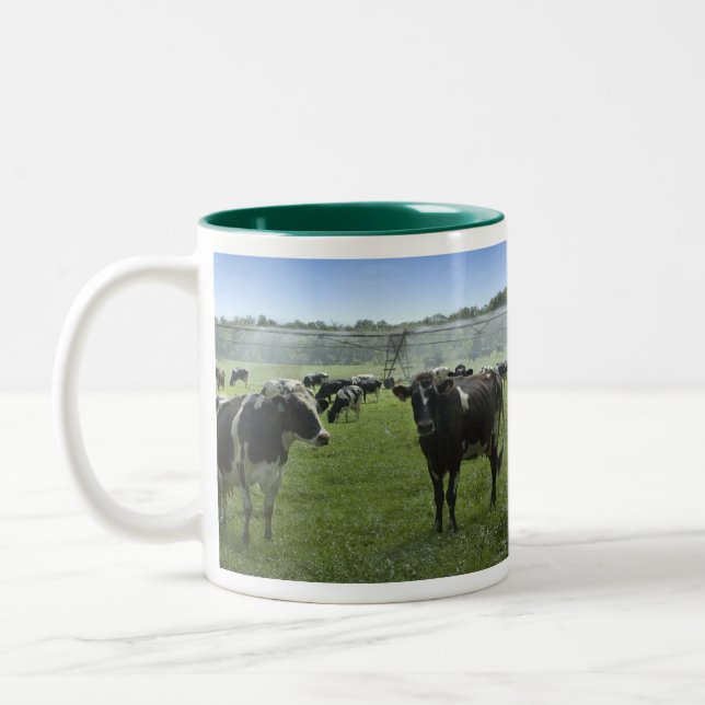 Holstein Cattle Mug (Left)