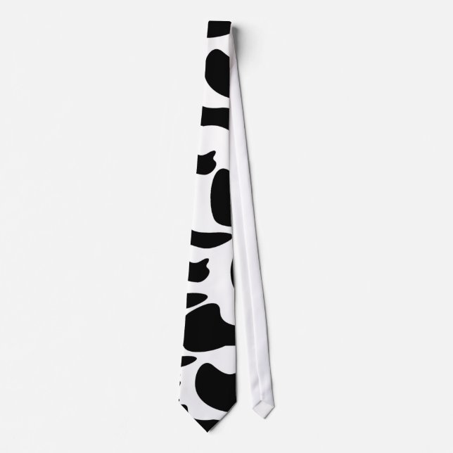 Holstein Cow Pattern Tie (Front)