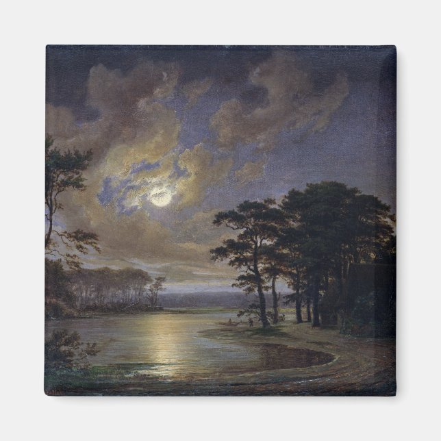 Holstein Sea - Moonlight, 1847 Magnet (Front)