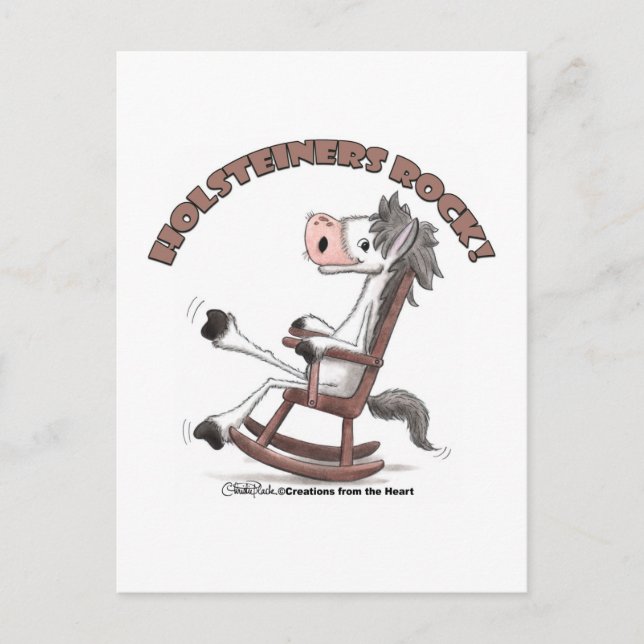 Holsteiners Rock! Postcard (Front)